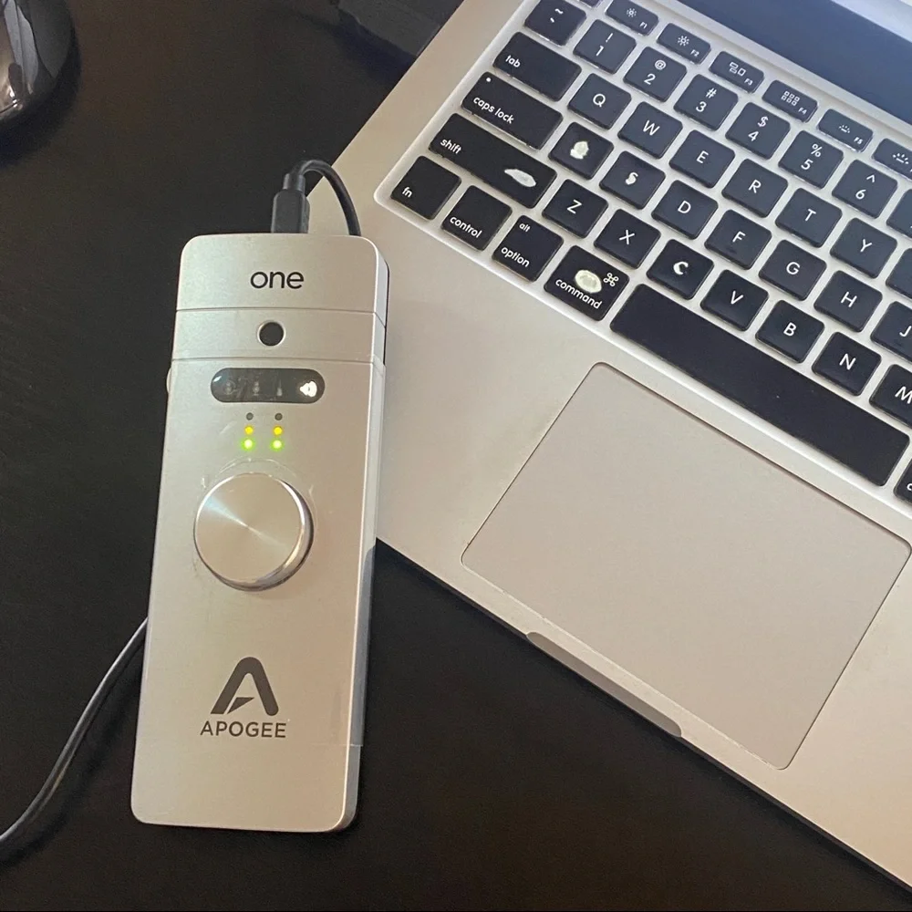 Apogee ONE-MAC Audio Interface/ Microphone - Silver Color With Original Box